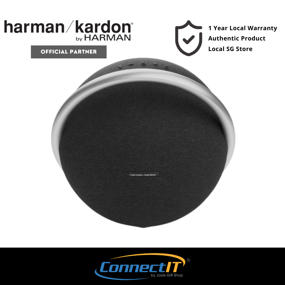 Onyx Studio 8 Portable Stereo Bluetooth Home Speaker, Elegant Design And Self Tuning (1 Year Local Warranty)