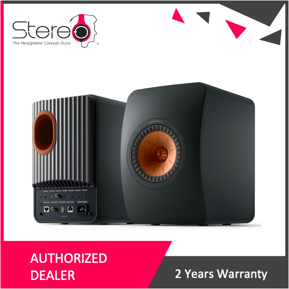 KEF LS50 II Wireless - Bluetooth / Wifi / Wireless Stereo Home Hi-Fi Speaker