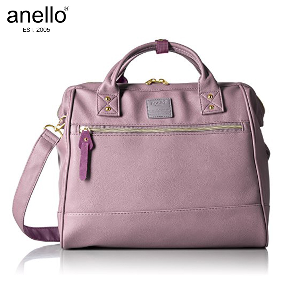 Anello PU Leather Large Boston 2 Way Shoulder Bag AT-H1022