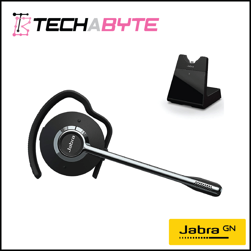 Jabra Engage 75 Headset Convertible with Headband, Earhook & Neckband